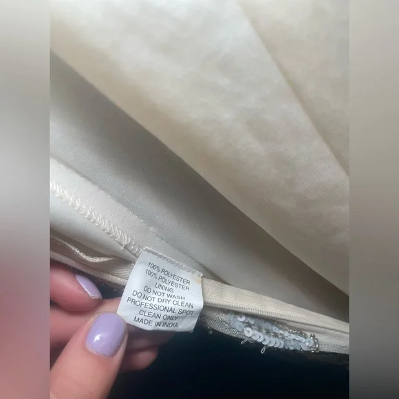 Mac Duggal 5107 Embellished Gold Leaf Long Evening Gown - Picture 15 of 16